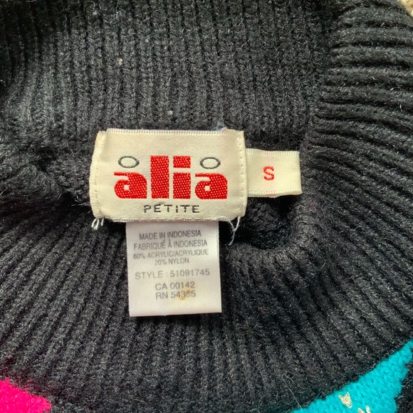 Argyle Retro 80’s Sweater - Picture 2 of 2